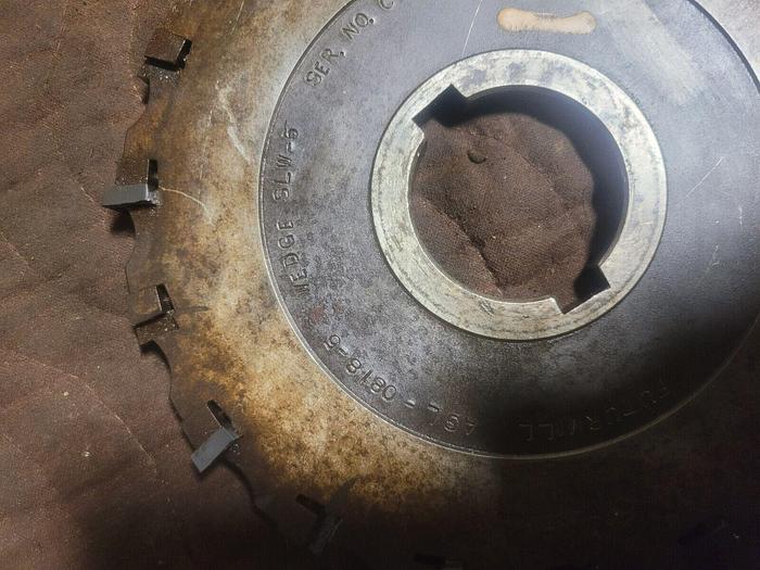 Used Carboloy Futurmill 8'' Carbide Cutter Mill ASL-0818-5 18 Insert 2'' Arbor
