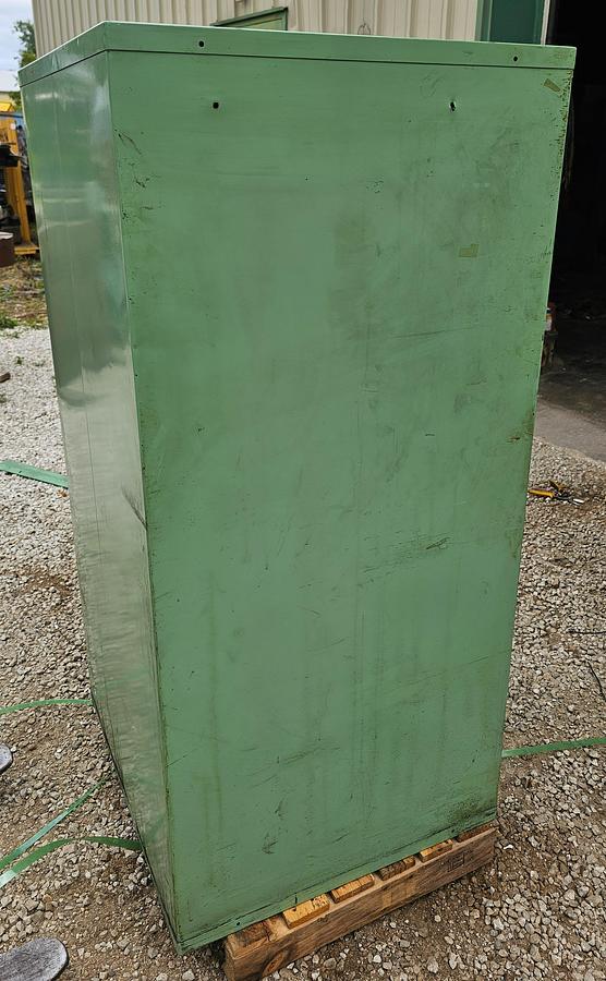 Used Nu-Era 15 Drawer Automator Ball Bearing Tooling Cabinet 28.5" x 28.5" x 60"