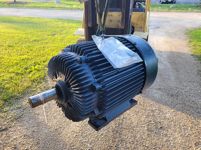 Used NOS Marathon 50 HP HVK326THFS8028ETL Blue Max Electric Motor 230/460V TEFC