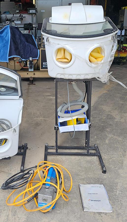 Used (2) Stratasys Objet OWJ-03US Standalone Water Jet Cleaning Systems - No Pressure Washer 