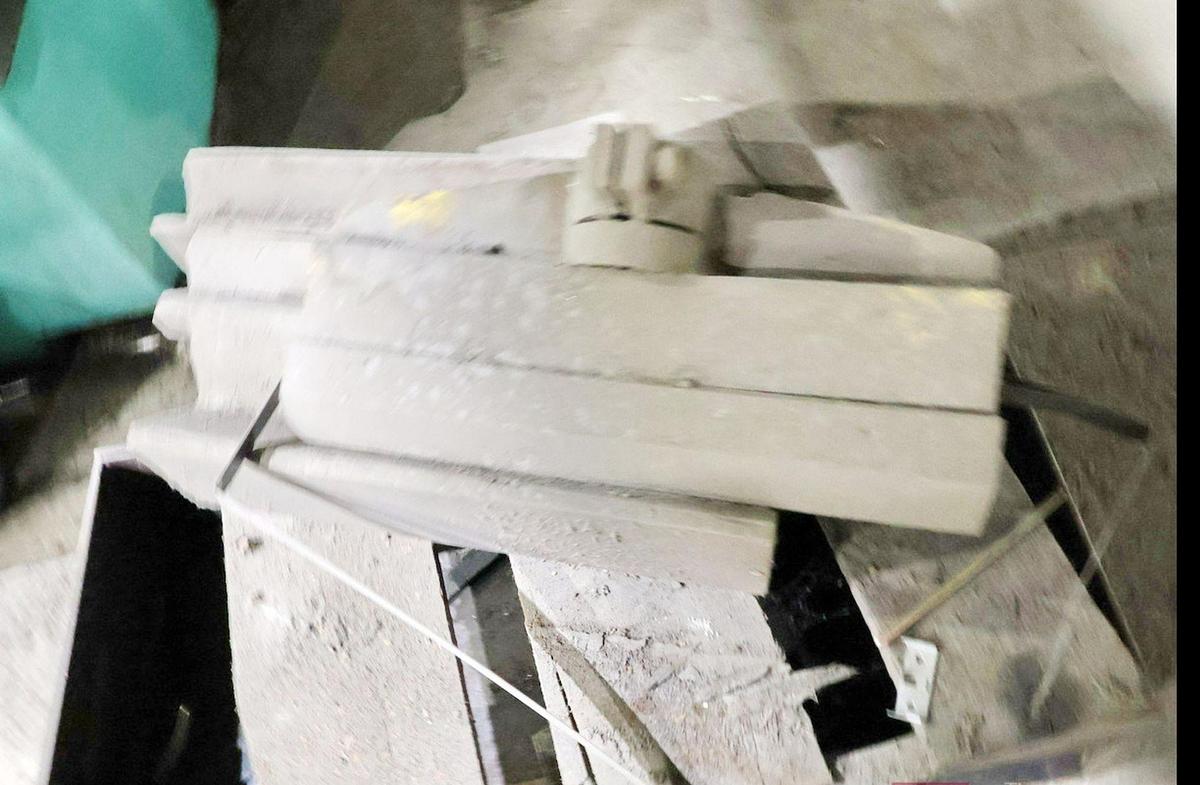 Used 110 Ton Capacity Piranha PII-110 Hydraulic Dual Operator Ironworker