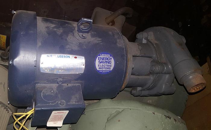 New 5 Hp Leeson Electric Pump/Motor Combo #131580.00 208-230/460V, 3 ph, 60 Hz