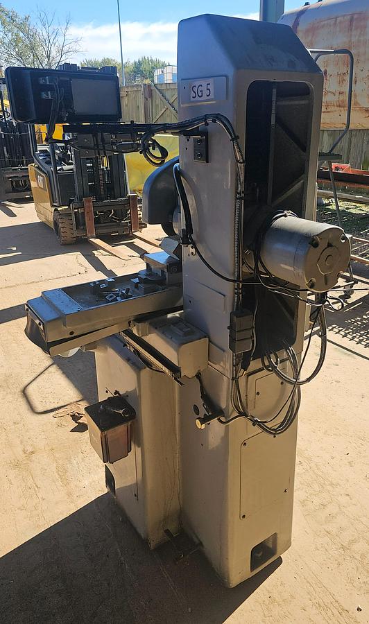 Used 6" x 12" Okamoto Linear 6-12/14 Manual Hand Feed Surface Grinder & Mag. Chuck