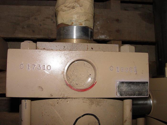 Used Milwaukee Pneumatic Cylinder Model #: A-73 C-16961 24” Stroke 8” Bore