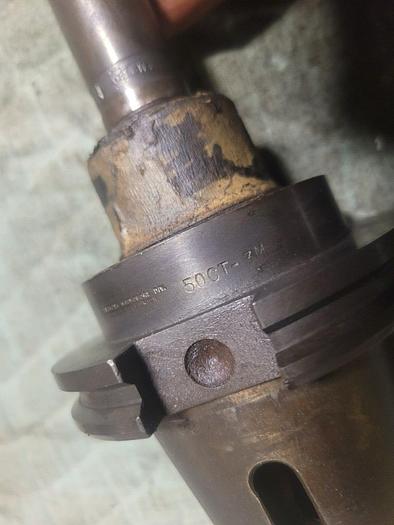 Used Devlieg Microbore 50CT-3M CAT 50 End Mill Holder #3 MT