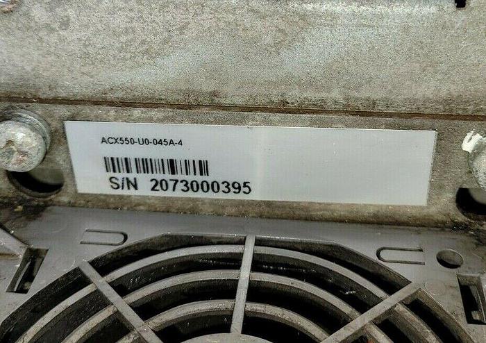 Used ABB Variable Frequency AC Drive ACH401602532+A0DE0000 40 Hp Drive & Bypass