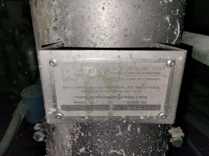 Used SST SacMaster 2 Ton Bulk Bag Discharging System w/Mixing & Storage Tank