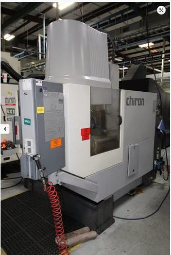 Used 2008 Chiron FZ 12S Magnum Vertical CNC Machining Center 550 mm x 300 mm x 425 mm
