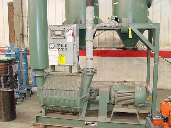 Used Lamson “Exidust” 5000 CFM #VC-3099 Bag Type Vacuum Collector – Up to 25 hp