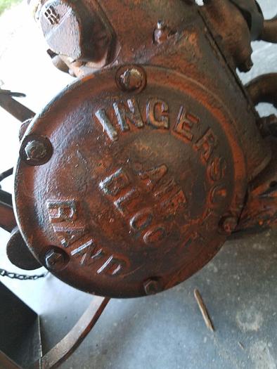 Used Ingersoll Rand Pneumatic Air Bloc Chain Hoist 500 Lb Capacity