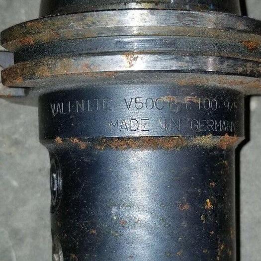 Used Valenite CAT 50 Toolholder Part #: V50CT-E100, 9/57860/4