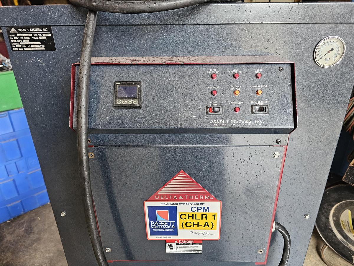 Used Delta T Systems 5-Ton Industrial Chiller | ITAC-F460 | 460V 3-Phase