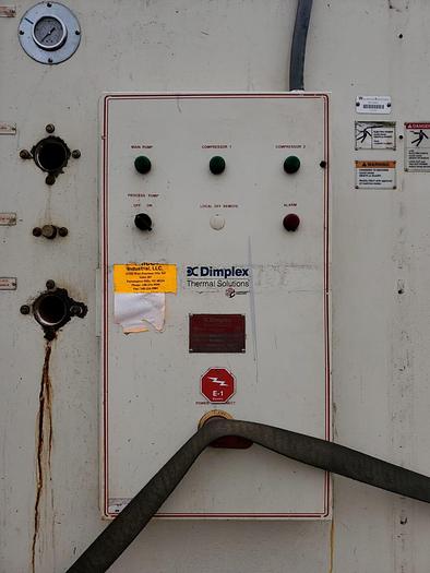 Used 20 Ton Dimplex Model #2000AC R-22 Chiller 230/460V 3 Phase