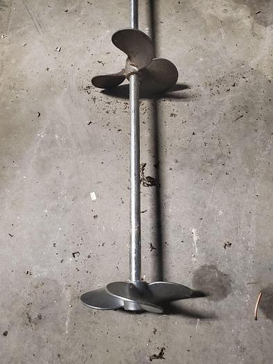 Used Grovhac Inc. Twin Blade Pneumatic Mixer Model #2100-40-F