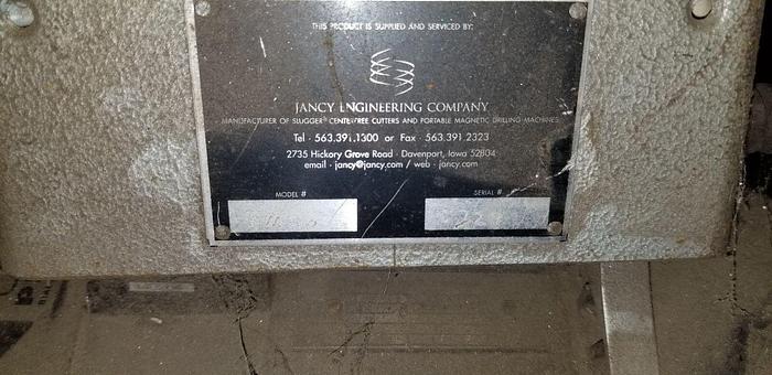 Used Jancy Indexable Portable Beveling Machine Model #: BM-20