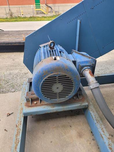 Used Hartzell 100 Hp Blower Fan 33750 CFM A03-1-443BC100STFEW3 Blower Fan RPM 1293