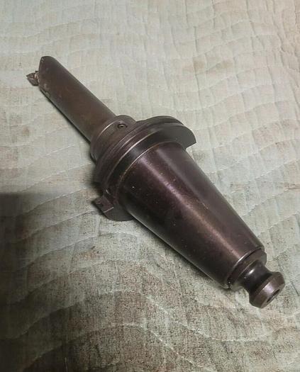 Used Sandvik CAT50 Holder A390.45-50 50 040M & Varilock Boring Bar 391.38-34 50 150