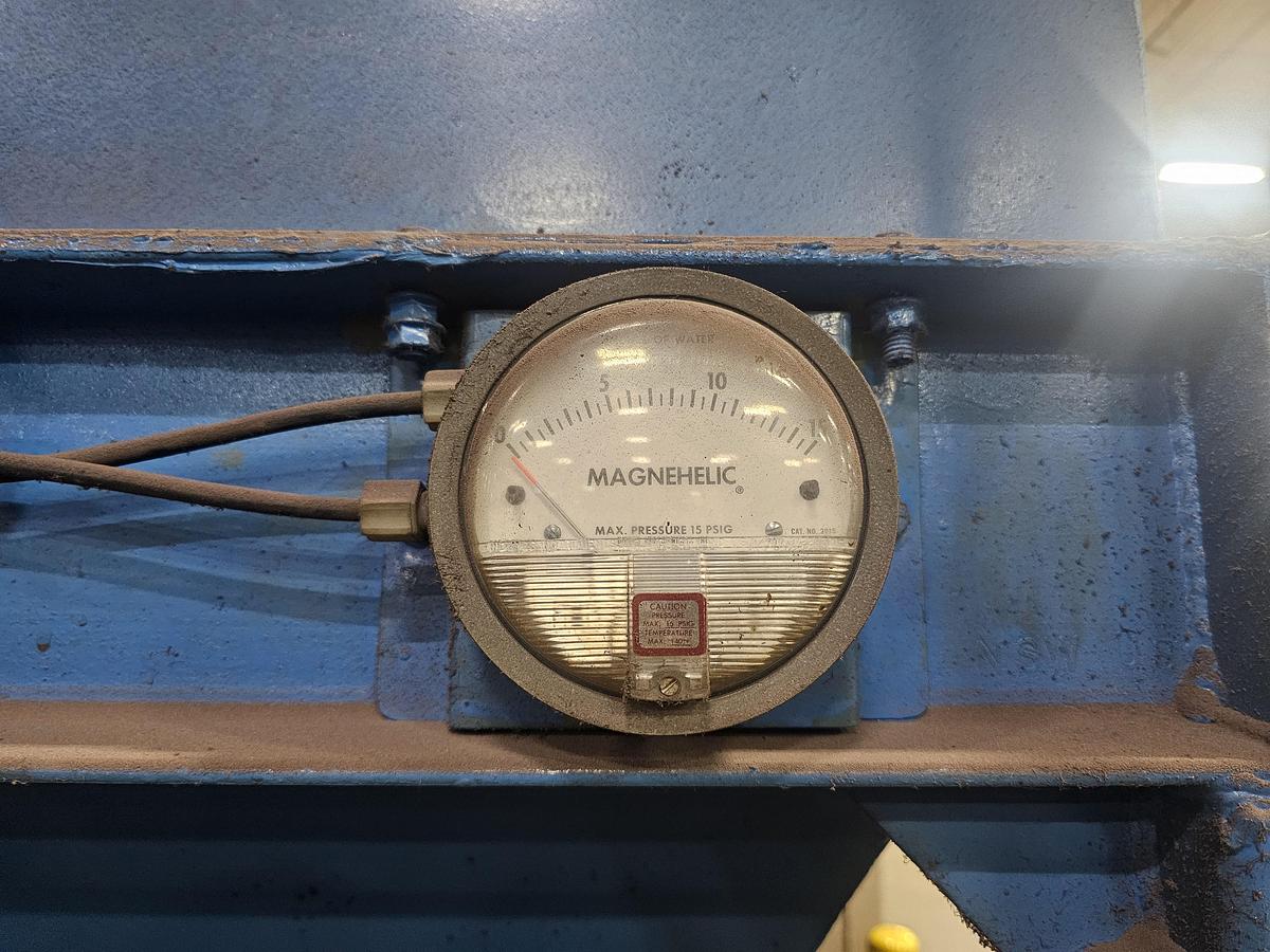 Used 7,500 CFM Scientific Dust Collectors SPJ-64-X4B6 Baghouse Dust Collector w/External Fan & Cyclone