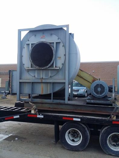Used 18600-35000 CFM Hartzell 200 Hp Electric Paddle Whl Fan #054-50-AHZ346″ WC/SP