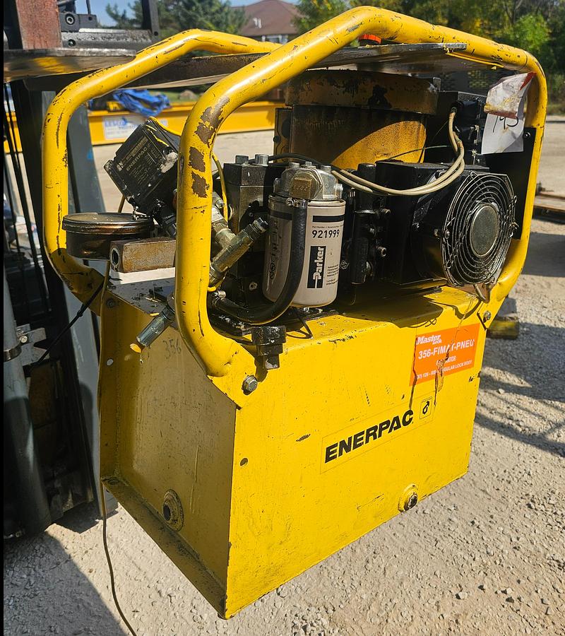 Used 2.5/3 Hp Enerpac GPER5440JFH Electric Hydraulic Pump 10,000 PSI