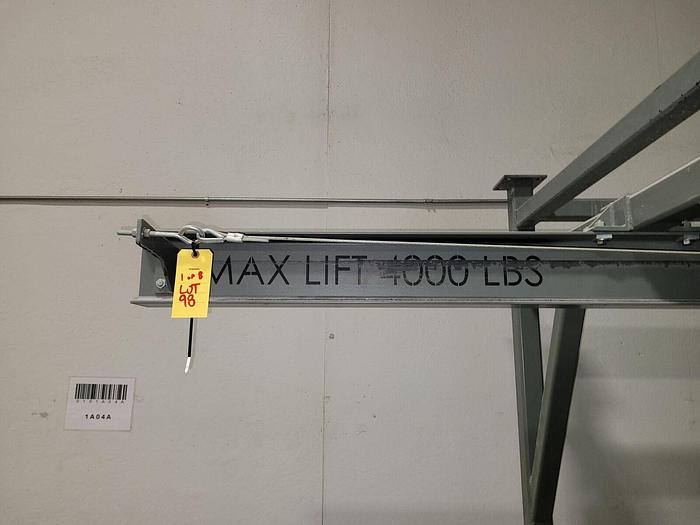 Used SST SacMaster 2 Ton Bulk Bag Discharging System w/Mixing & Storage Tank