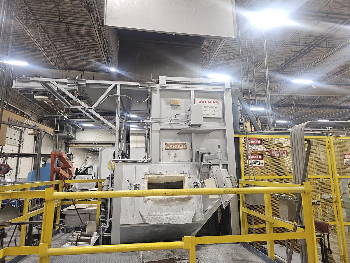 Used Modern Equipment AL-3000 Jet Melter Stack Type Aluminum Smelting Furnace