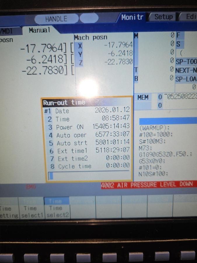 Used 2013 Mighty Viper Model LG-1000 VMC 12,000 RPM Spindle 20" x 45" Table