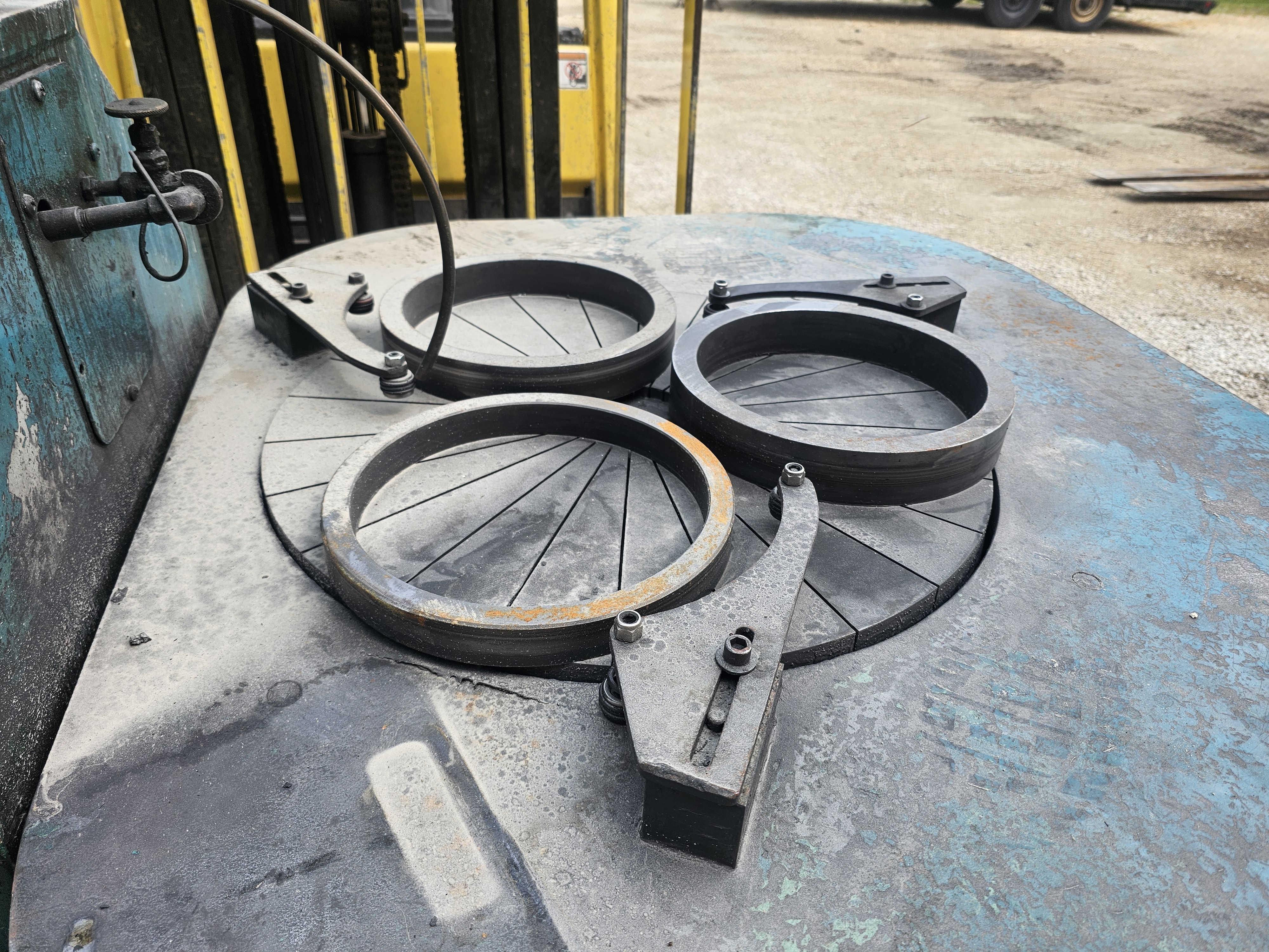 Used Lapmaster 24 Flat Lapping & Polishing Machine, 24" Lap Plate, (3) Rings, S/N C25193