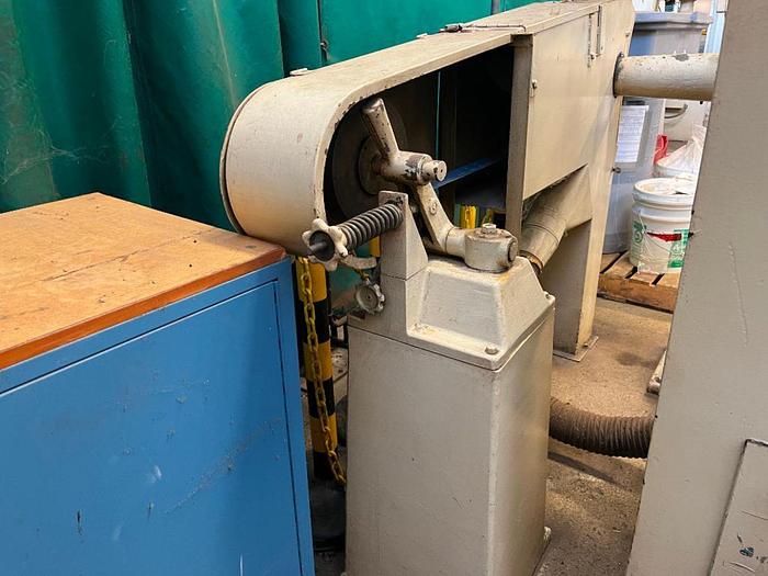 Used 3 Hp Setco 12” Pedestal Grinder & Belt Sander Combo w/Air-Rester Collector