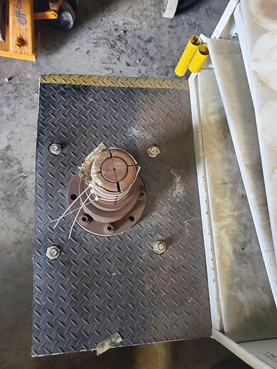 Used Hydraulic Pipe Expanding Machine w/Enerpac Pump & Cylinder (LOTS OF TOOLING)