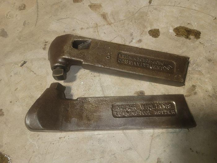 Used J.H. Williams No. 3-R Vintage Lathe Turning Tool Holder