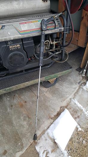 Used ALKOTA 3500 PSI Portable Kerosene Steam Pressure washer w/Kohler engine #4355EB