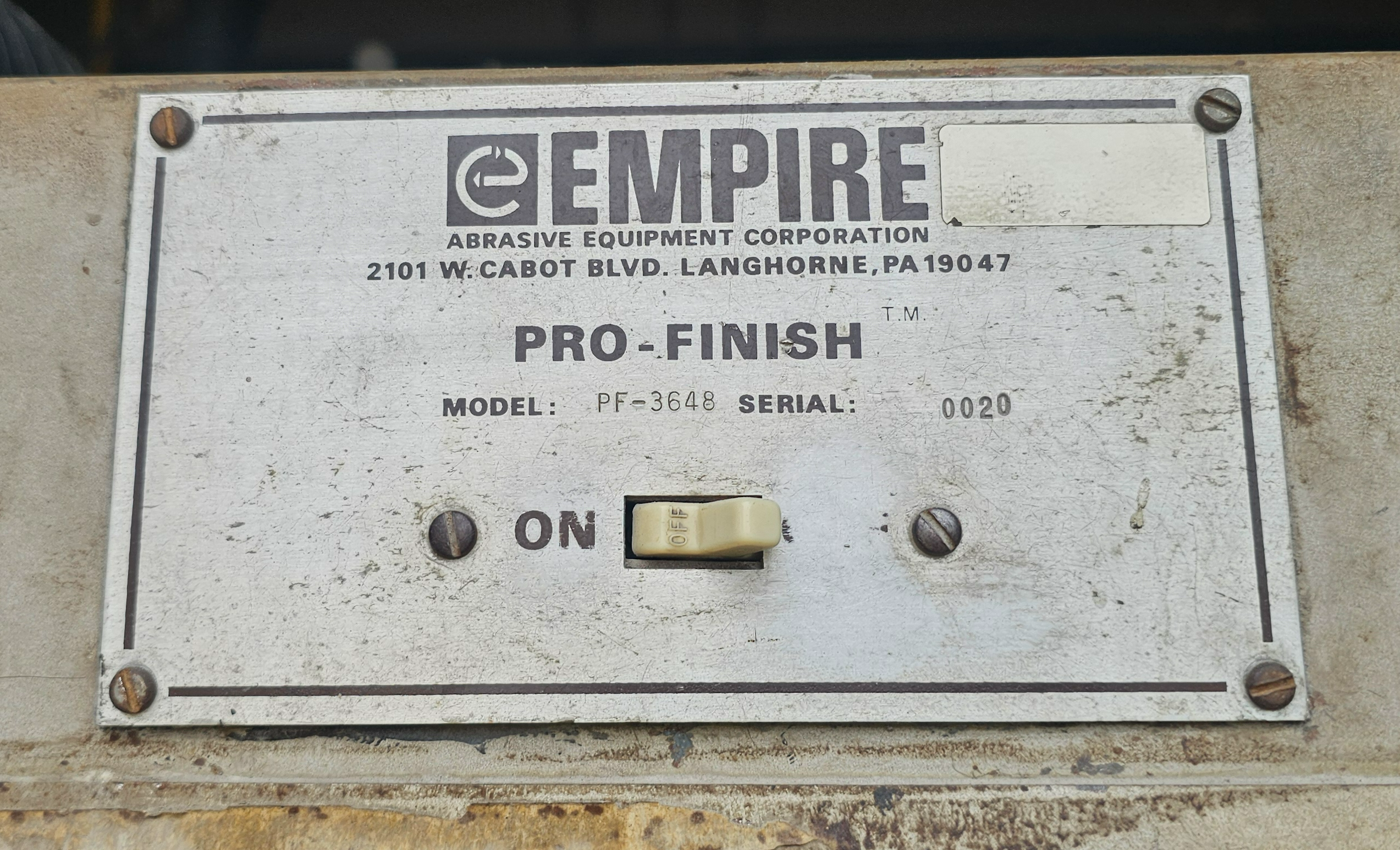 Used Empire  PF-3648