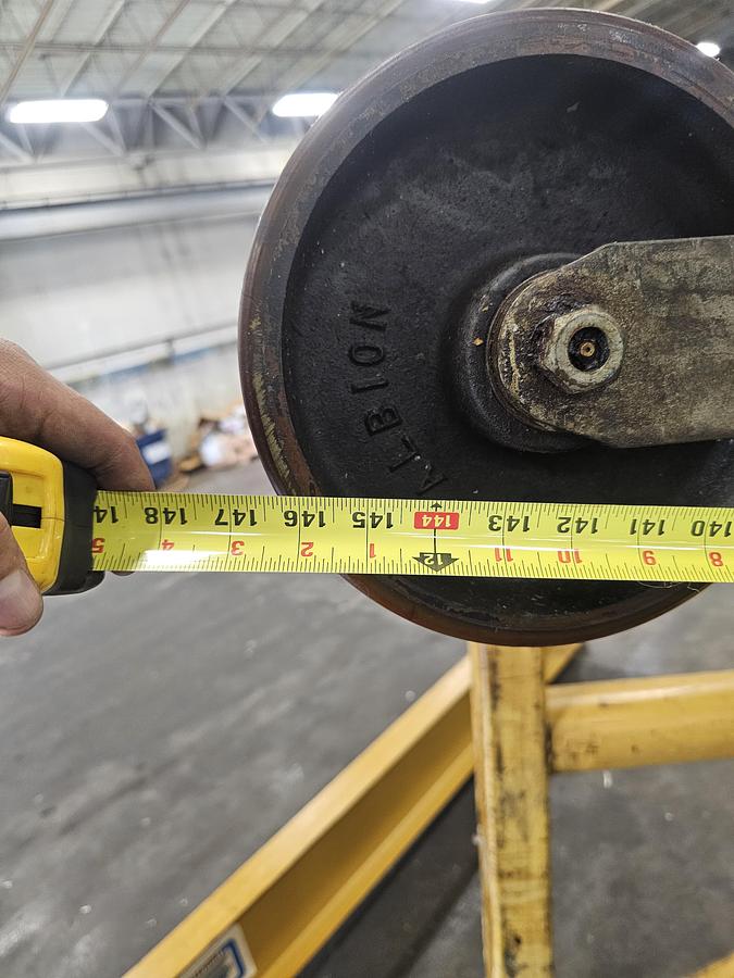 Used 2 Ton Contrx Cranes 17' Span Fixed Height Gantry Crane & Budgit Electric Hoist