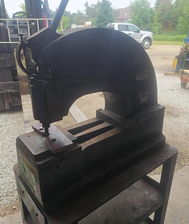 Used Di-Acro No. 2 Manual Hand Punch on Stand 