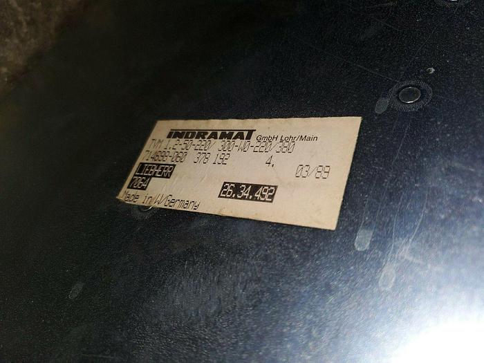 Used Indramat AC Servo Power Supply Model #TVM-1-2-50-220V w/Programming Module