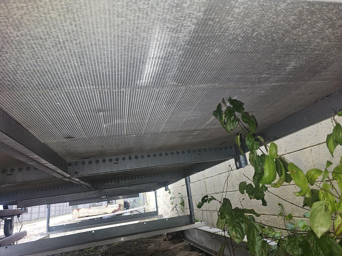 Used Bohn Heatcraft BNHD08A058 Air Cooled 8 Fan Remote Condensing Coil