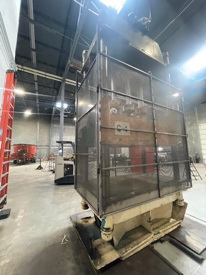 Used Verson 200-HD2-72-4P 200T Modified Verson 4-Post Compression Press