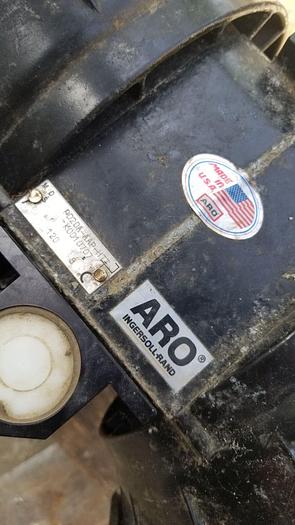 Used ARO Ingersoll Rand Aluminum Pneumatic Diaphragm Pump Model #PD20A-AAP-HHT