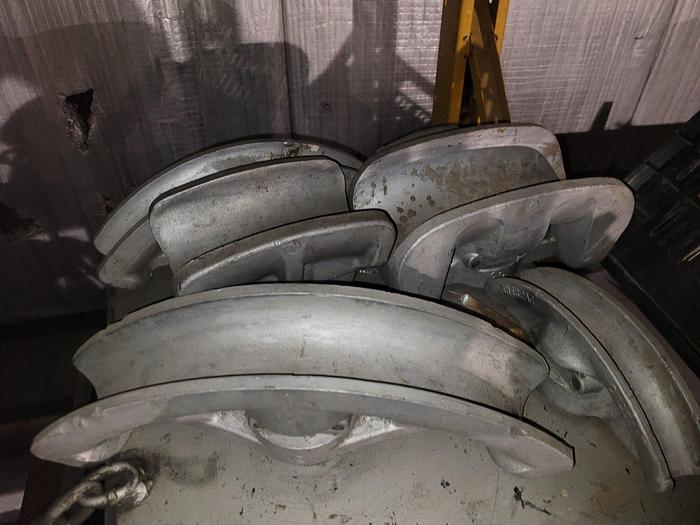 Used Enerpac One Shot & Sweep Conduit/Pipe Bender w/Pipe Bending Dies 30 Ton Cylinder 3/4” – 4” Capacity