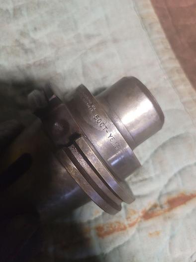 Used Devlieg Microbore CAT 50 Straight End Mill Tool Holder 50CT-YE16 Morse Taper