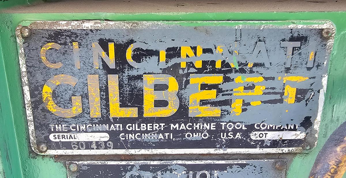 Used 96" x 72" Cincinnati-Gilbert Rotary Air Lift Table - 20,000 lb Capacity