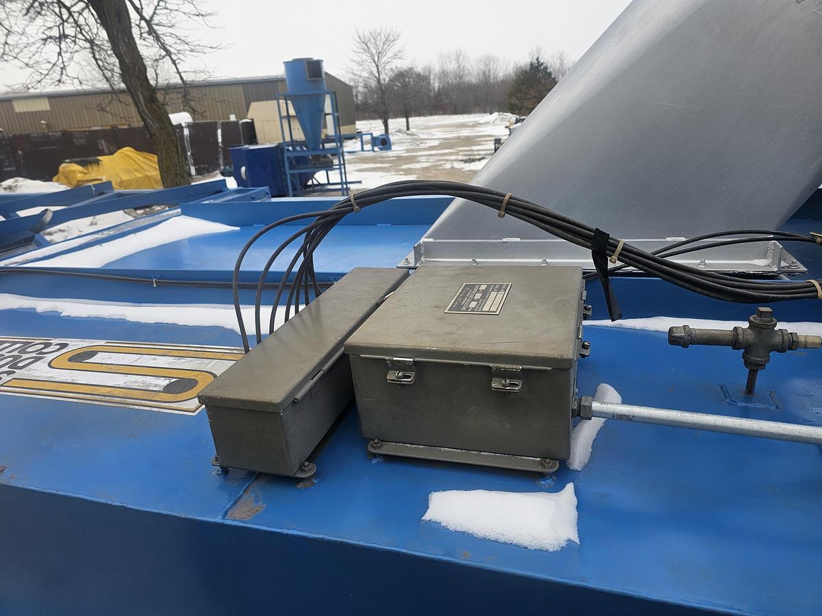 Used 7,500 CFM Scientific Dust Collectors SPJ-64-X4B6 Baghouse Dust Collector w/External Fan & Cyclone