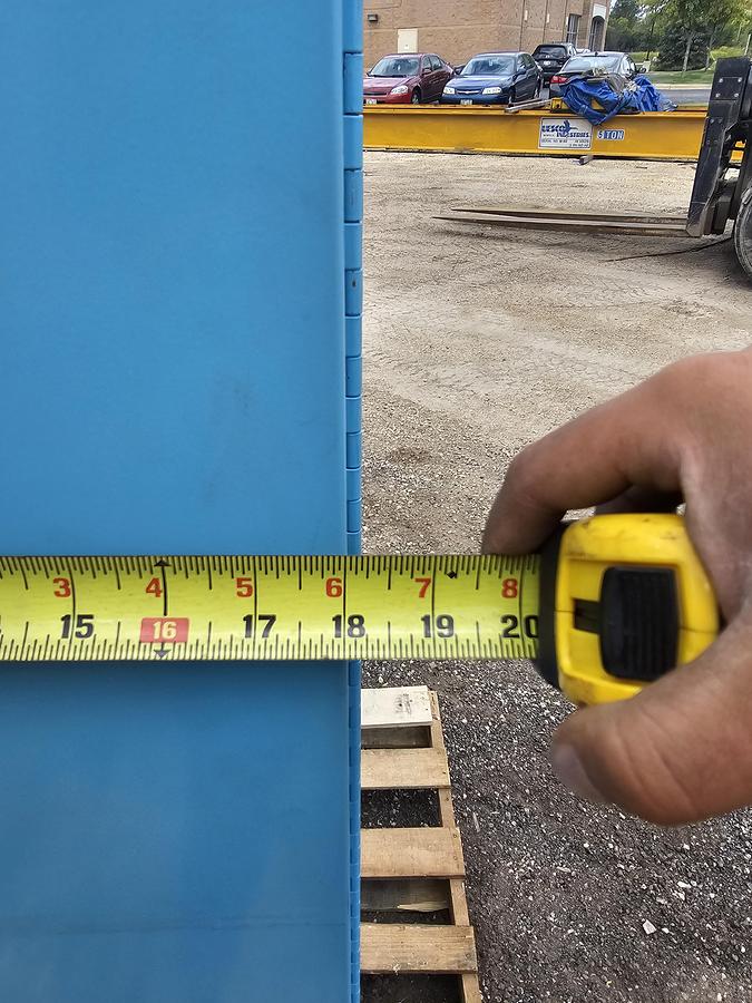 Used 45 Gallon U-Line H-3776M Corrossive Storage Cabinet