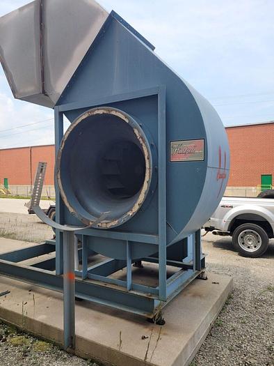 Used Hartzell 100 Hp Blower Fan 33750 CFM A03-1-443BC100STFEW3 Blower Fan RPM 1293