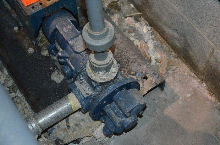 Used Baldor M3554T 1-1/2 Hp Electric Motor & Gorman Rupp Model #GHS1 1/2GC9-B Pump