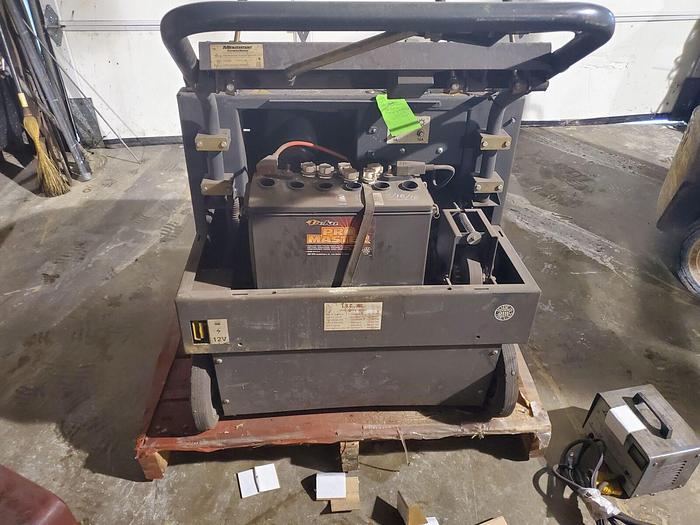 Used Factory Cat/PowerBoss 36 Electric Walk Behind Floor Sweeper & Charger