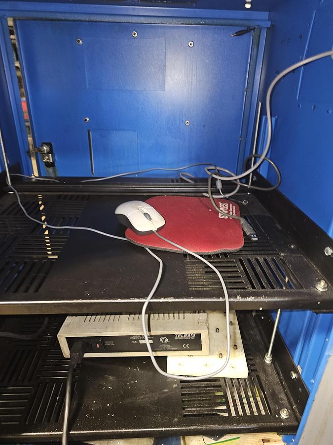 Used Telesis TMP6100 Dot Peen Pinstamp Marking System & TMC090 Controller