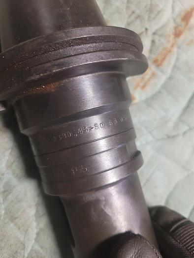 Used Sandvik A390.45-50 60 050M CAT50 Tool Holder & #4MT Adapter 391.41-04 63 155