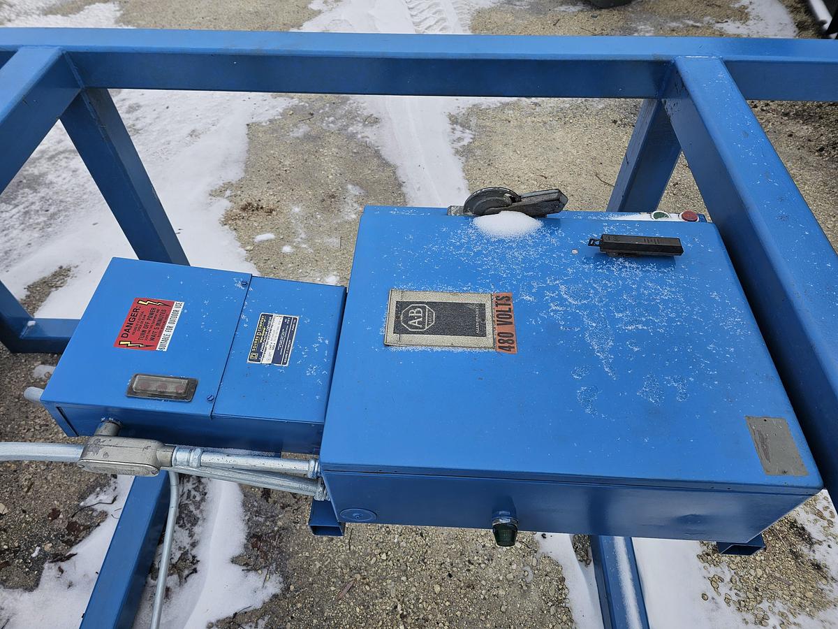 Used 7,500 CFM Scientific Dust Collectors SPJ-64-X4B6 Baghouse Dust Collector w/External Fan & Cyclone